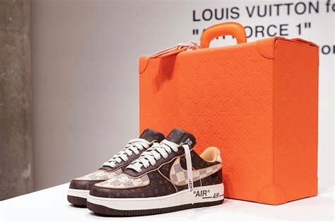 lv nike shoes auction|louis vuitton nike shoes.